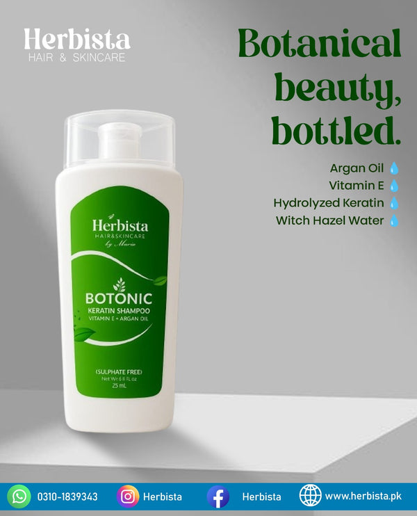 VITAMIN E + ARGON OIL KERATIN SHAMPOO